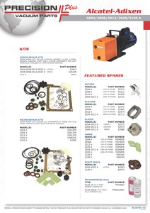 Gas Ballast Spring - Alcatel - Adixen, Precision Scientific, Varian - Agilent, A Series, Chemical Series, DD Series, DDC Series, SD Series, CD Series, Part# 52564