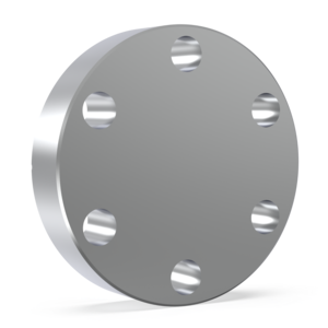 Blank Flange - non-rotatable clear - St St DN 16 CF