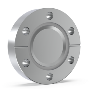 Blank Flange - non-rotatable tapped - St St DN 16 CF