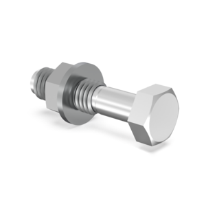Hex Head Bolt, Nut & Washers - for clear hole CF flanges standard - DN 16 CF
