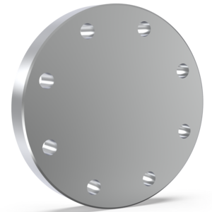 Blank Flange - non-rotatable clear - St St DN 63 CF